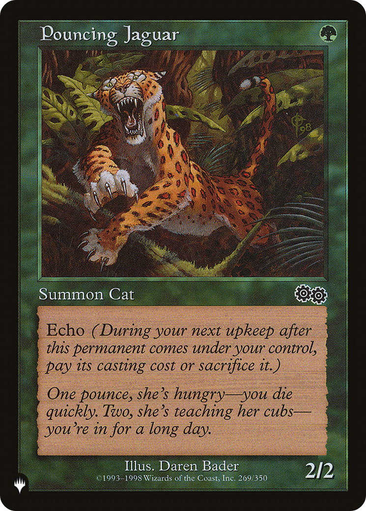 Pouncing Jaguar [The List] | Devastation Store