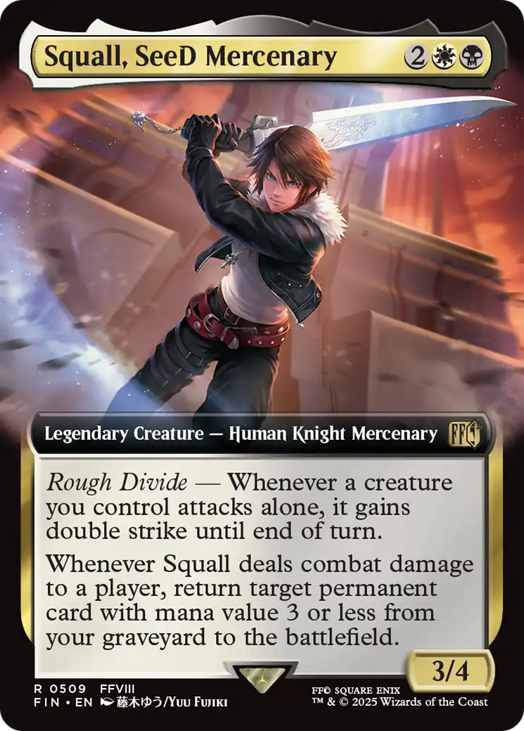 Squall, SeeD Mercenary (Extended Art) [FINAL FANTASY] | Devastation Store