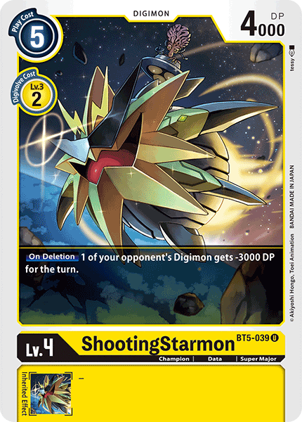 ShootingStarmon [BT5-039] [Battle of Omni] | Devastation Store