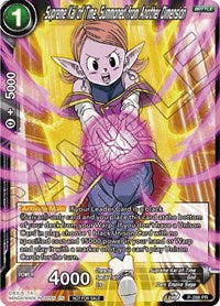 Supreme Kai of Time, Summoned from Another Dimension (Unison Warrior Series Tournament Pack Vol.3) (P-288) [Tournament Promotion Cards] | Devastation Store