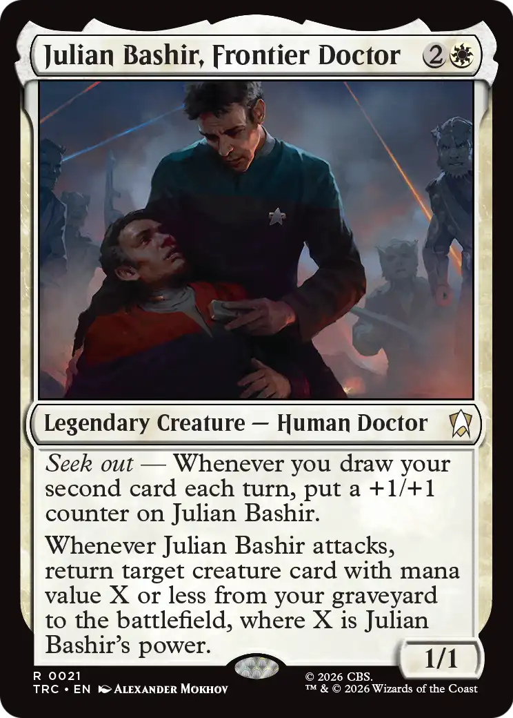 Julian Bashir, Frontier Doctor (Surge Foil) [Star Trek Commander] | Devastation Store