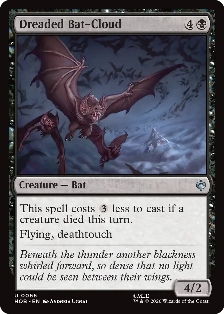 Dreaded Bat-Cloud [The Hobbit] | Devastation Store