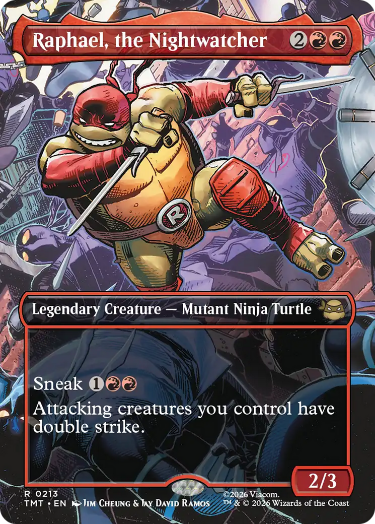 Raphael, the Nightwatcher (Borderless) [Teenage Mutant Ninja Turtles] - Devastation Store | Devastation Store