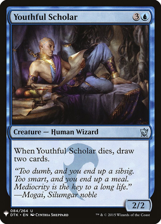 Youthful Scholar [Mystery Booster] | Devastation Store