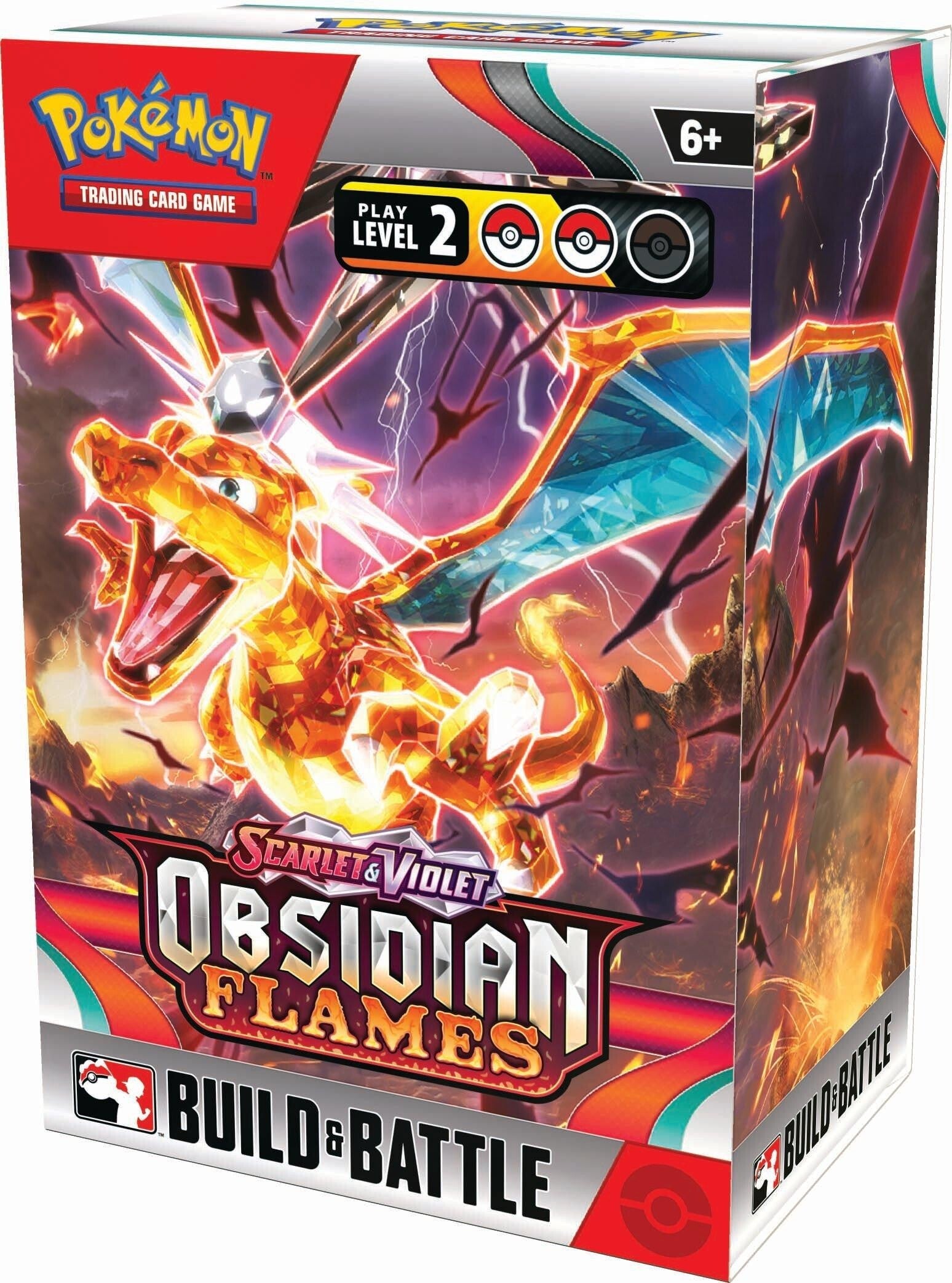 Scarlet & Violet: Obsidian Flames - Build and Battle Box | Devastation Store