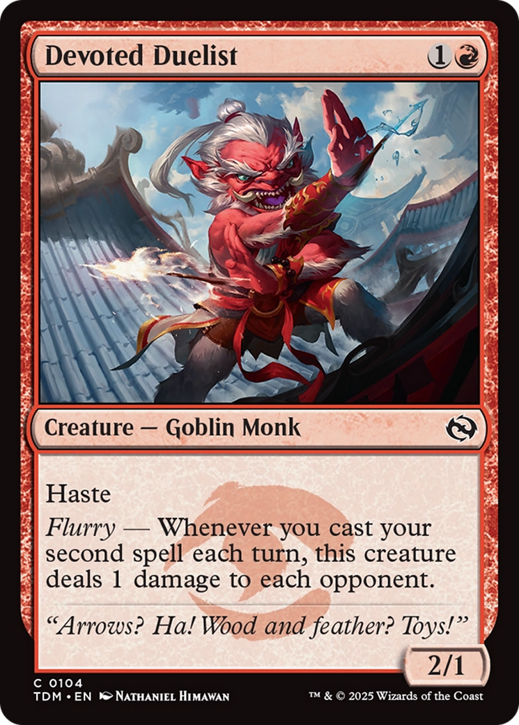 Devoted Duelist [Tarkir: Dragonstorm] | Devastation Store