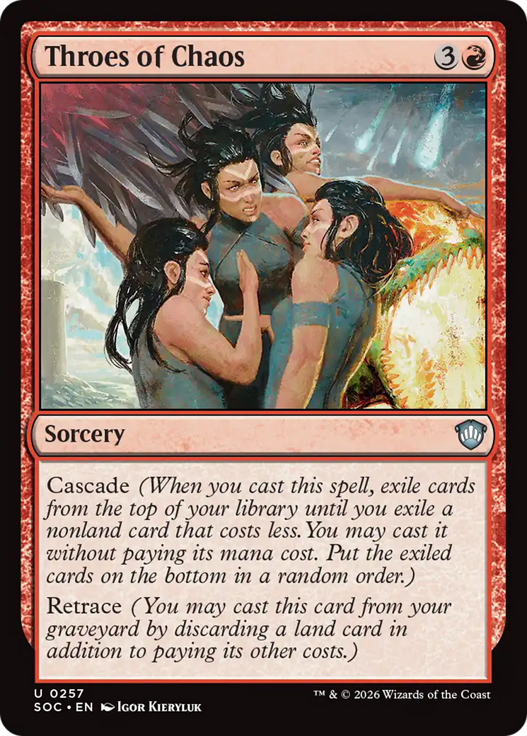 Throes of Chaos [Secrets of Strixhaven Commander] | Devastation Store