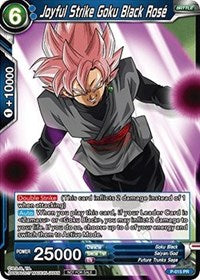 Joyful Strike Goku Black Rose (Non-Foil Version) (P-015) [Promotion Cards] | Devastation Store