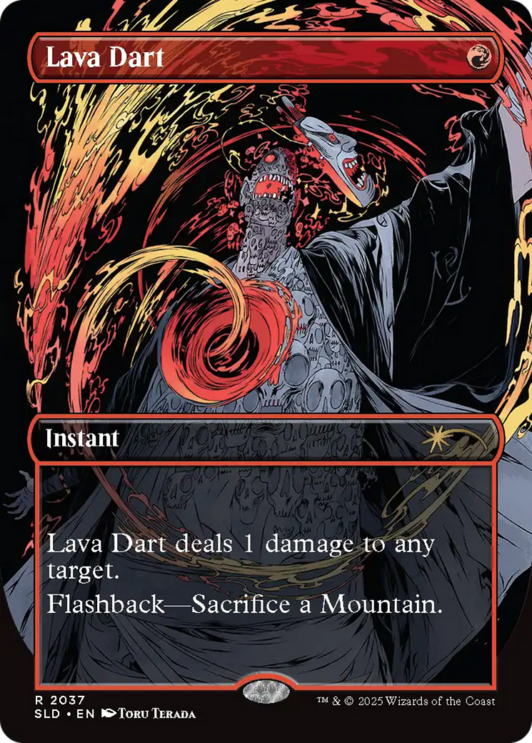 Lava Dart (Rainbow Foil) [Secret Lair Drop Series] | Devastation Store