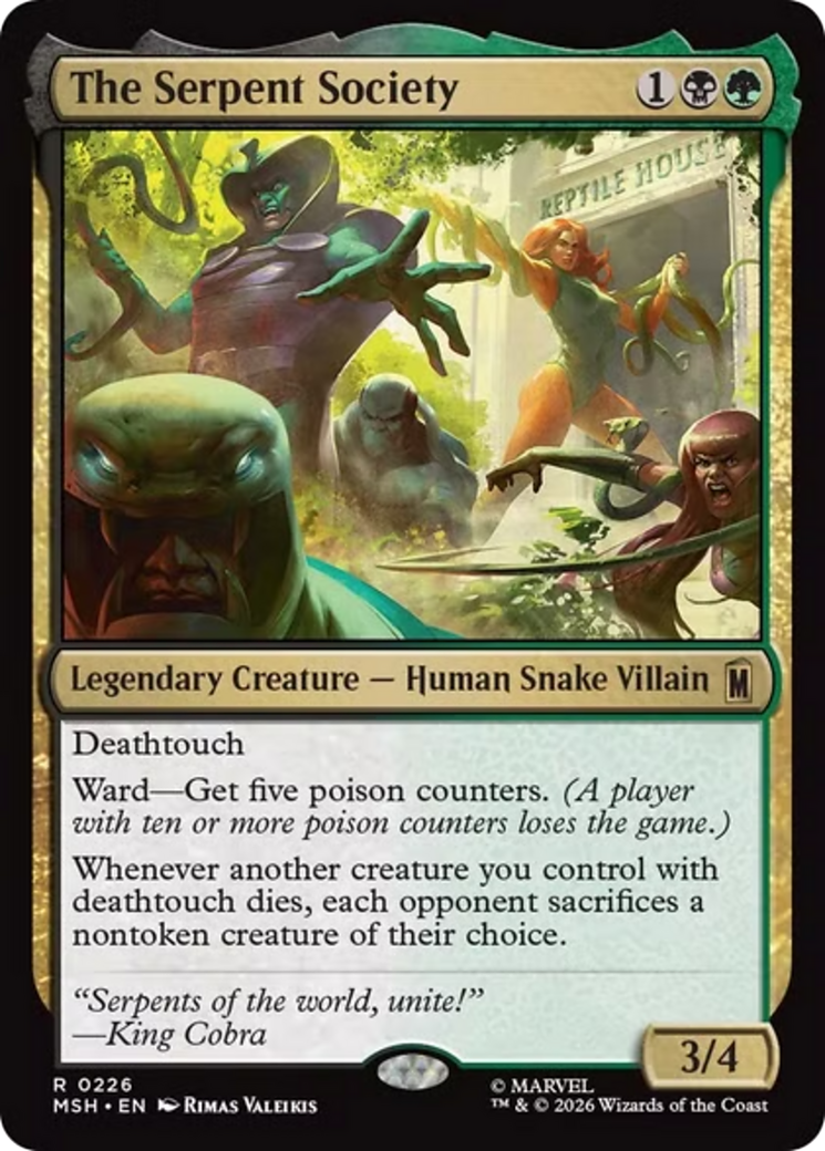The Serpent Society [Marvel Super Heroes] | Devastation Store
