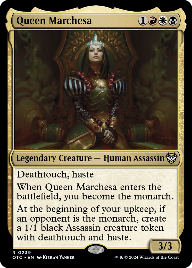 Queen Marchesa [Outlaws of Thunder Junction Commander] | Devastation Store