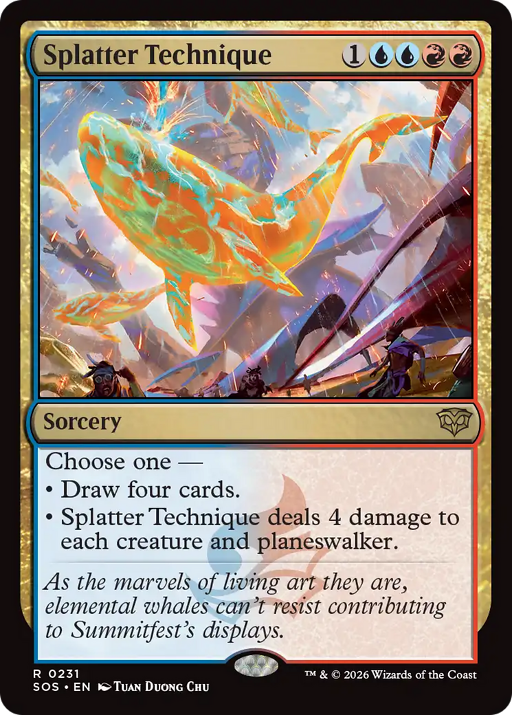 Splatter Technique [Secrets of Strixhaven] | Devastation Store