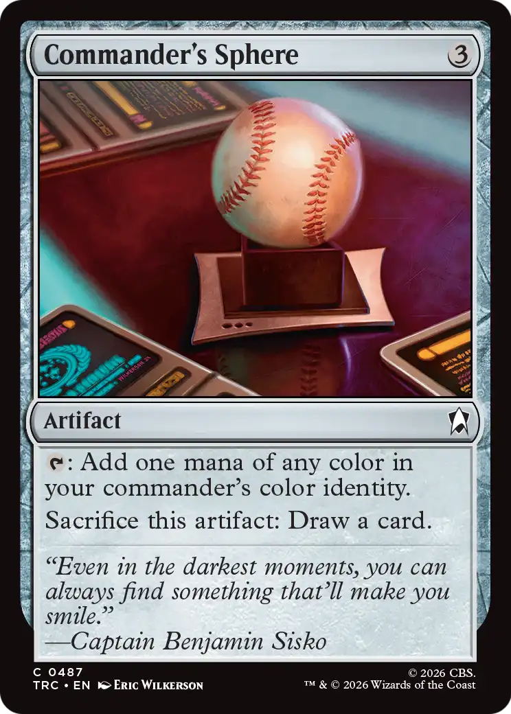 Commander's Sphere (Surge Foil) [Star Trek Commander] | Devastation Store