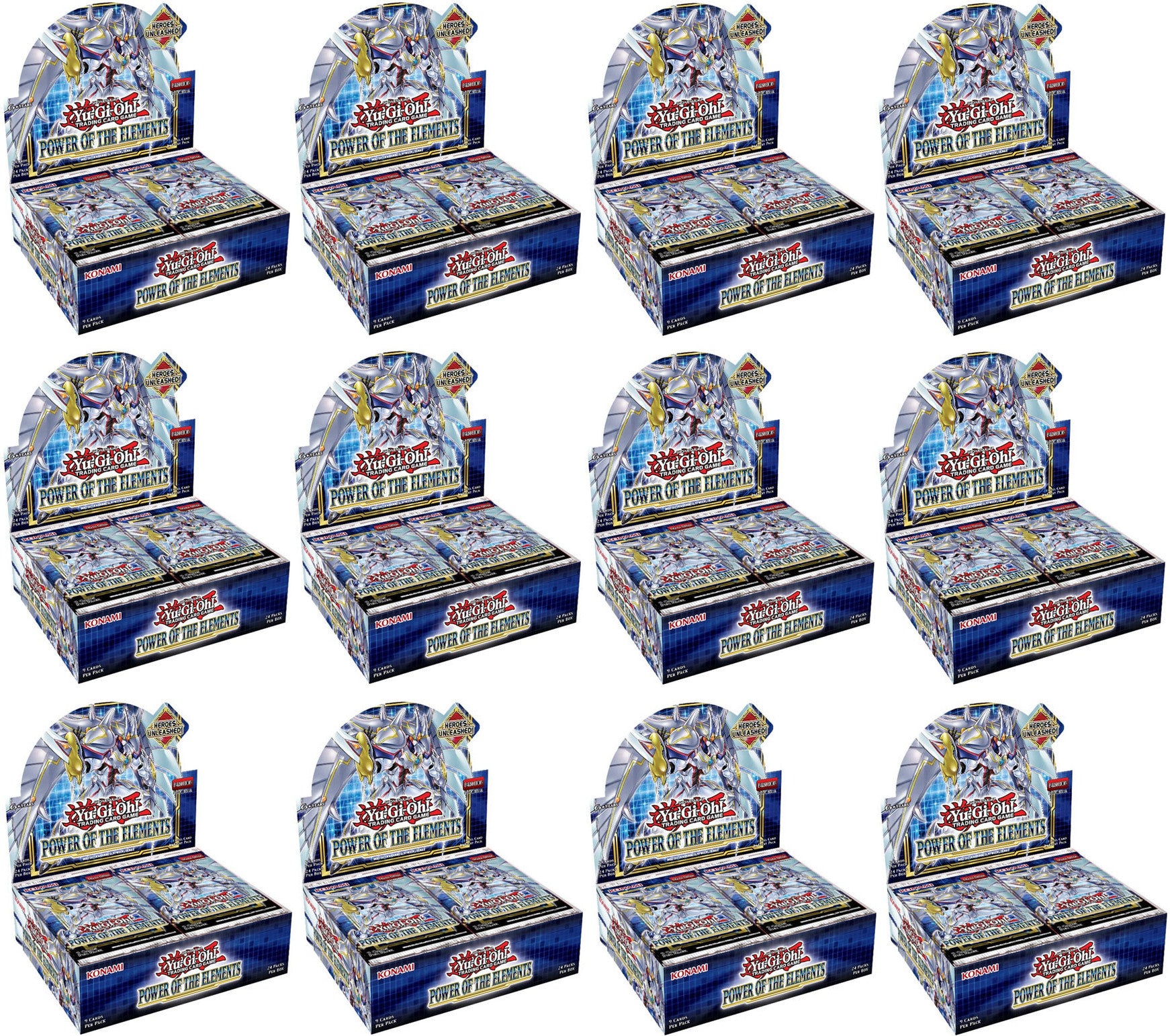 Power of the Elements - Booster Case (1st Edition) | Devastation Store