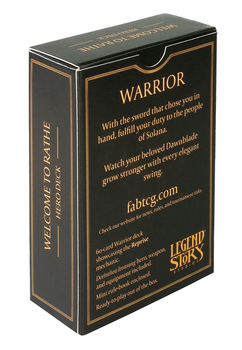 Welcome to Rathe - Hero Deck (Dorinthea Ironsong) | Devastation Store