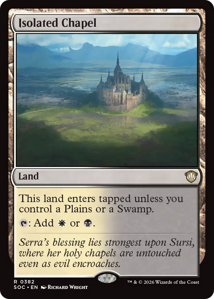 Isolated Chapel [Secrets of Strixhaven Commander] | Devastation Store