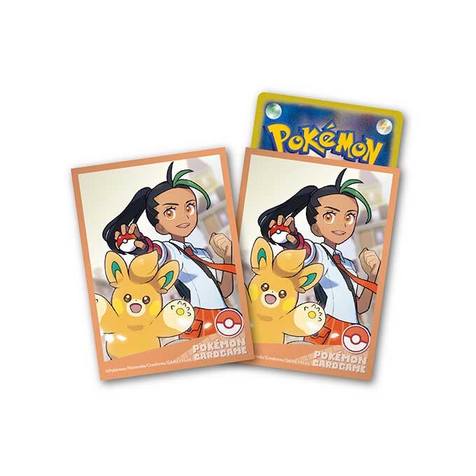 Card Sleeves - Pokemon Trainers Nemora & Pawmot (64-Pack) (Pokemon Center Japan Exclusive) | Devastation Store