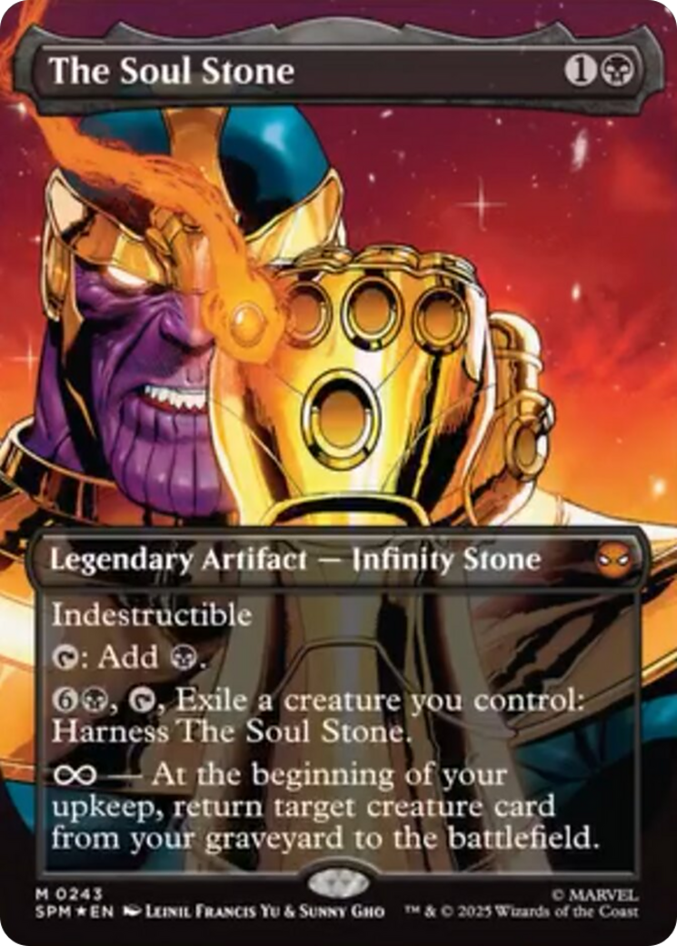 The Soul Stone (Borderless) [Marvel's Spider-Man] | Devastation Store