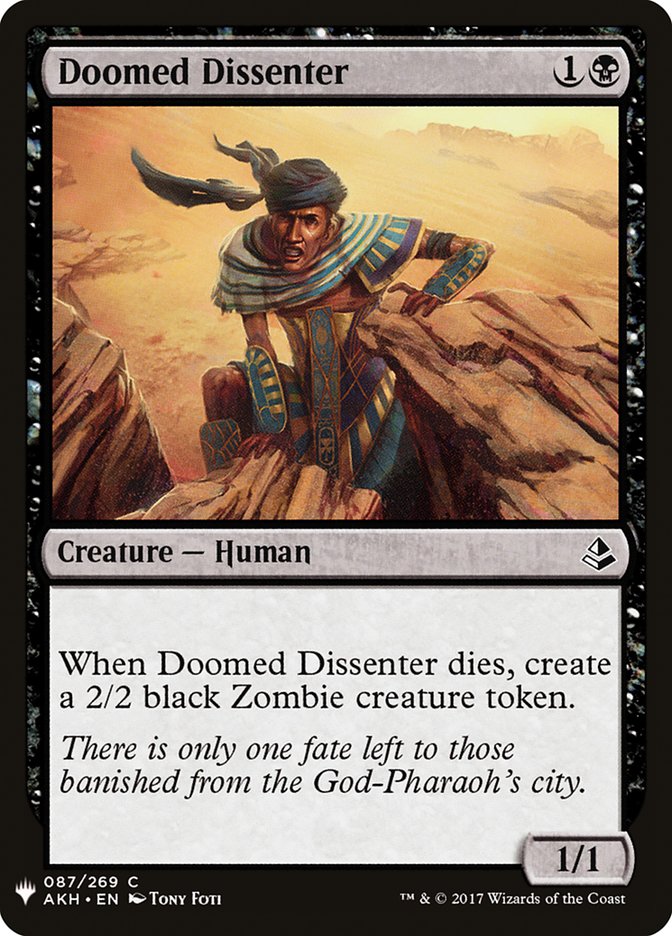 Doomed Dissenter [Mystery Booster] | Devastation Store