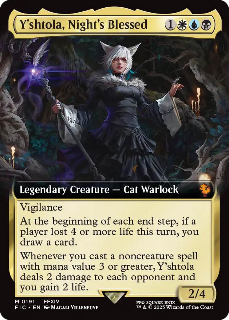 Y'shtola, Night's Blessed (Extended Art) [FINAL FANTASY Commander] | Devastation Store