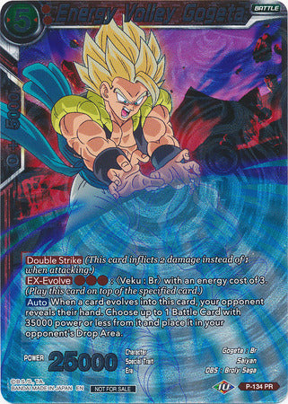 Energy Volley Gogeta (Series 7 Super Dash Pack) (P-134) [Promotion Cards] | Devastation Store
