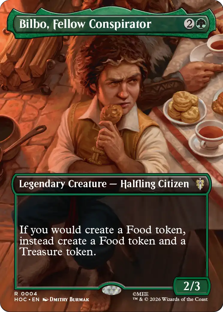 Bilbo, Fellow Conspirator (Borderless) [The Hobbit: Eternal-Legal] | Devastation Store