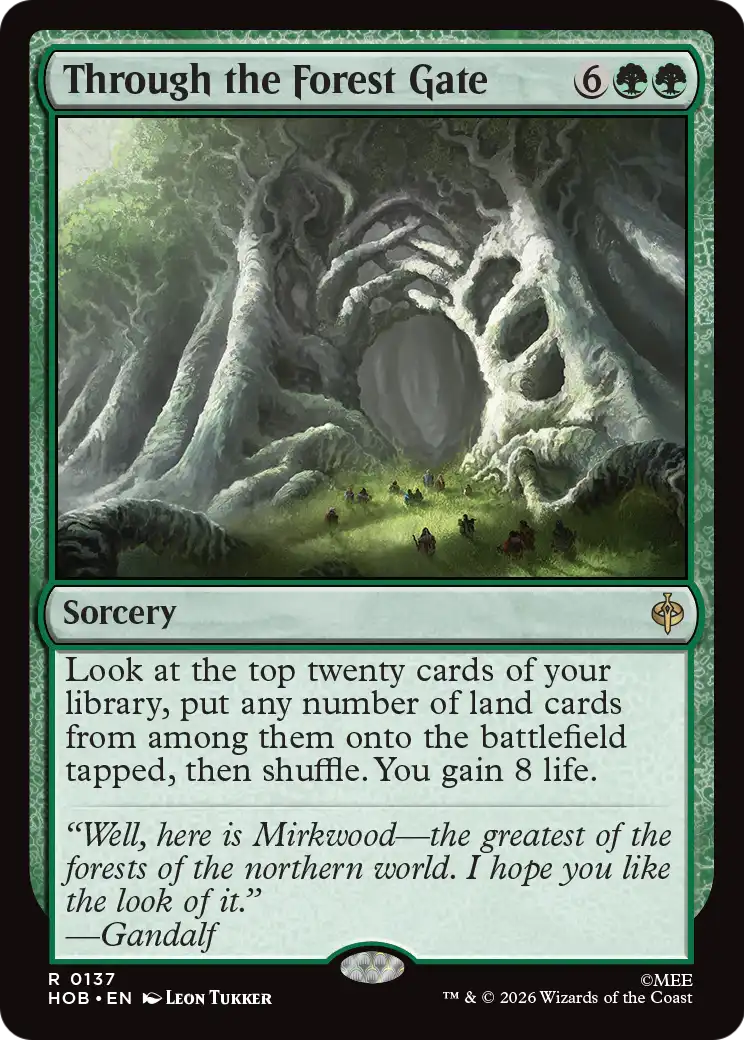 Through the Forest Gate [The Hobbit] | Devastation Store