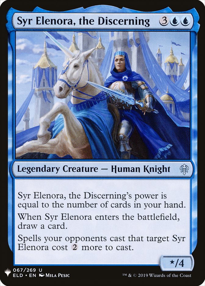 Syr Elenora, the Discerning [Mystery Booster] | Devastation Store