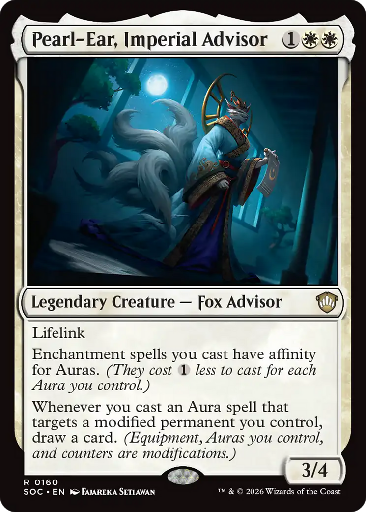 Pearl-Ear, Imperial Advisor [Secrets of Strixhaven Commander] | Devastation Store