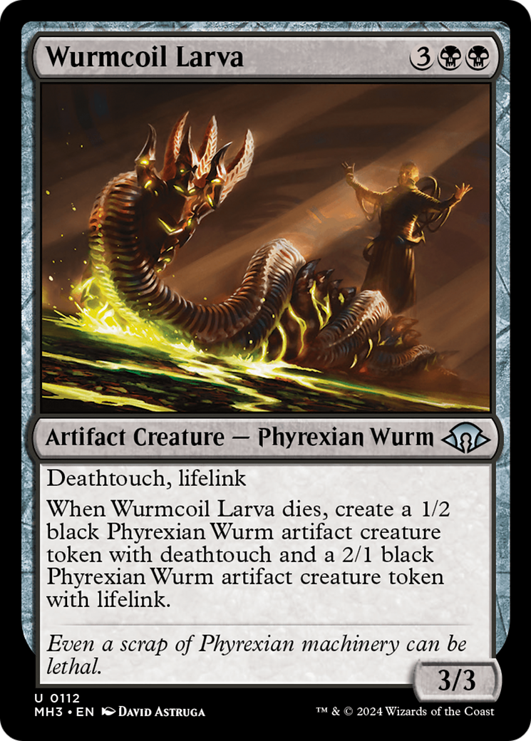 Wurmcoil Larva [Modern Horizons 3] | Devastation Store