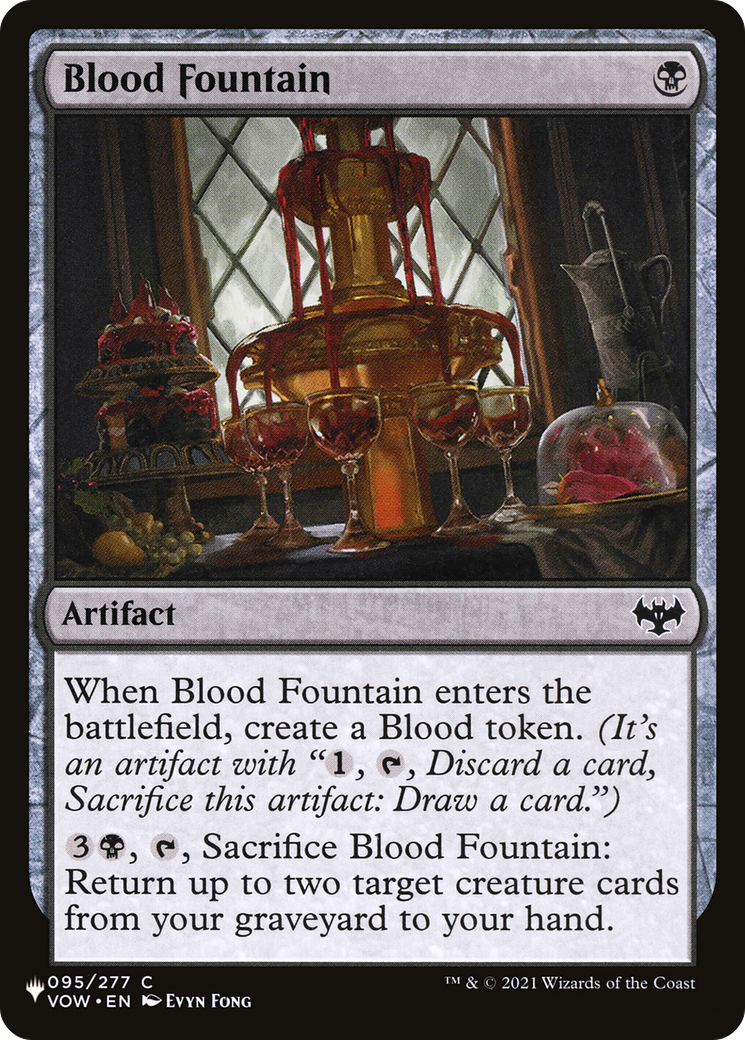 Blood Fountain [The List Reprints] | Devastation Store