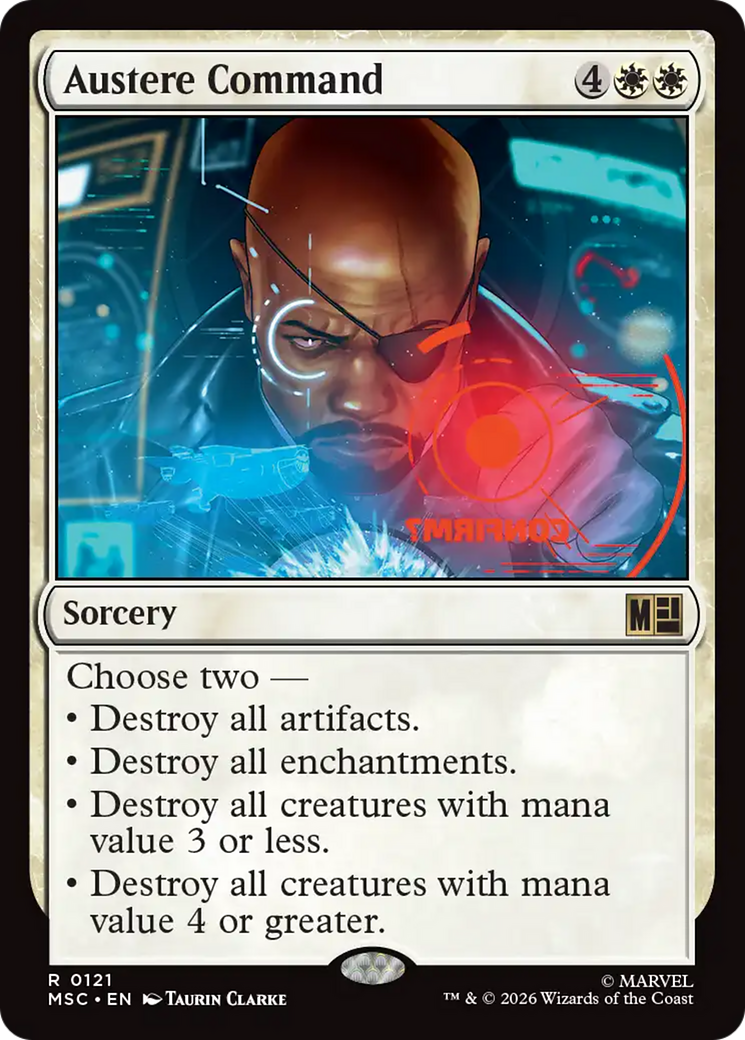 Austere Command [Marvel Super Heroes Commander] | Devastation Store
