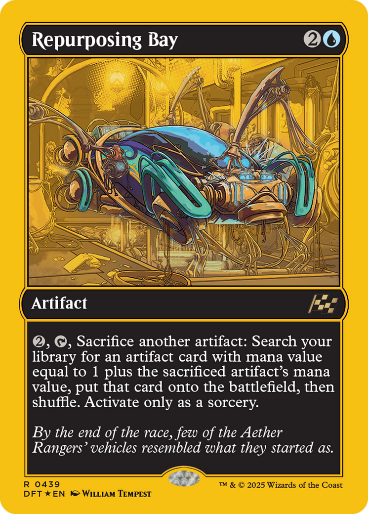 Repurposing Bay (First-Place Foil) [Aetherdrift] | Devastation Store