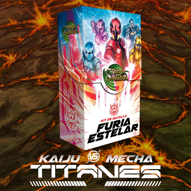 Kit Batalla Kaiju vs Mecha: Titanes - Furia Estelar | Devastation Store