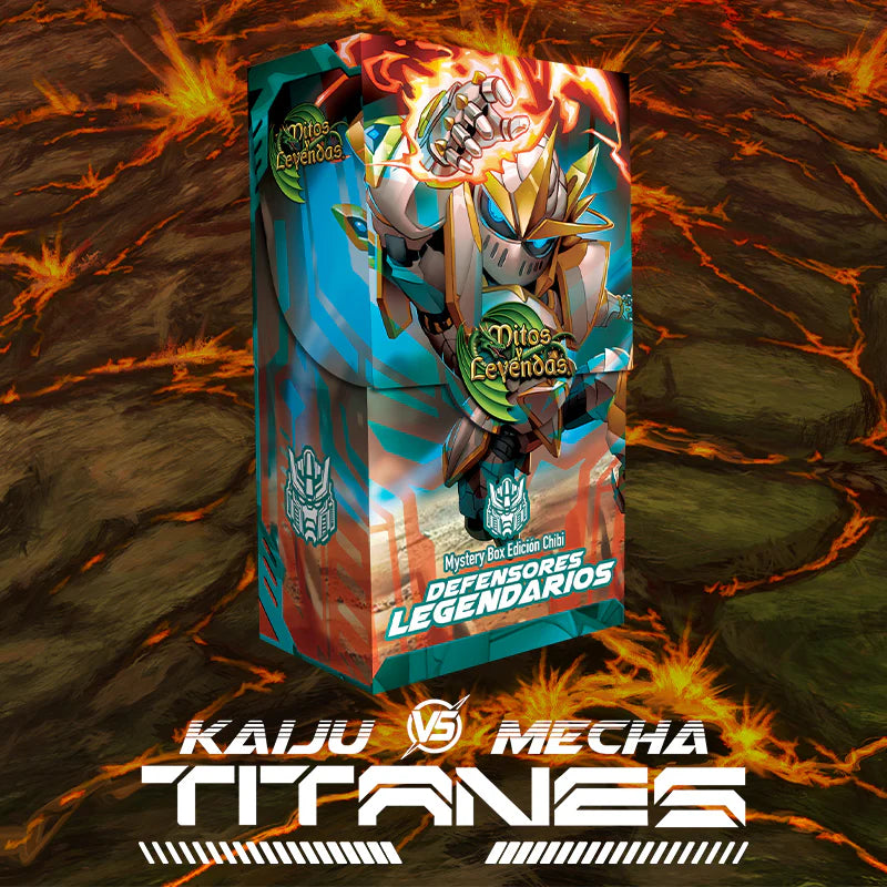 Mystery Box Kaiju vs Mecha: Titanes - Defensores Legendarios | Devastation Store