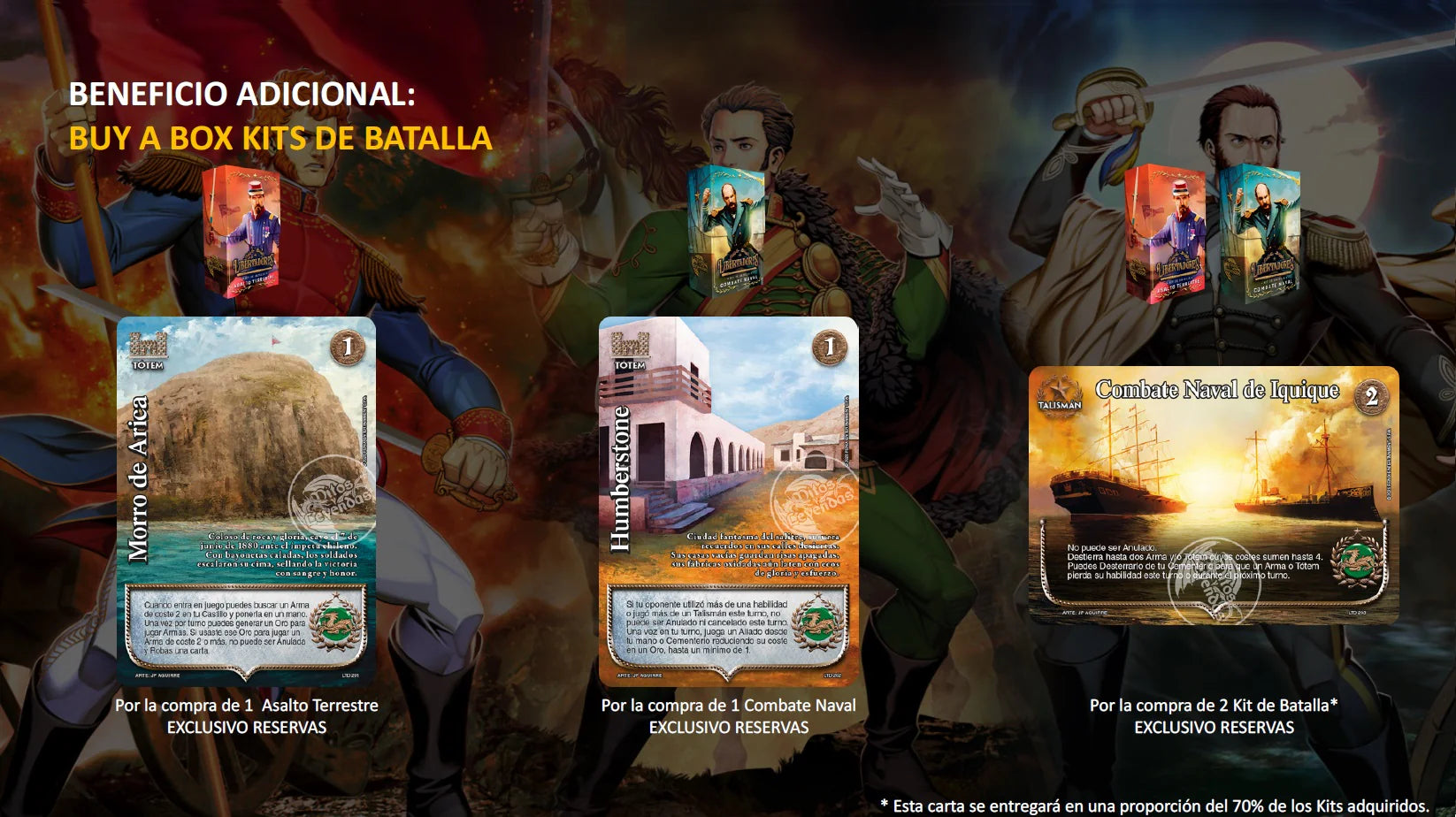 Kit Batalla Libertadores - Combate Naval | Devastation Store