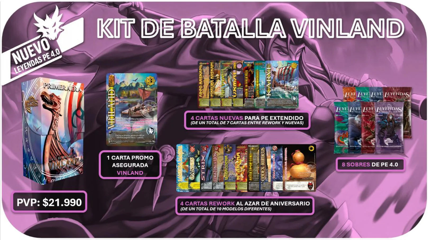 Kit Batalla Leyendas 4.0 Vinland | Devastation Store