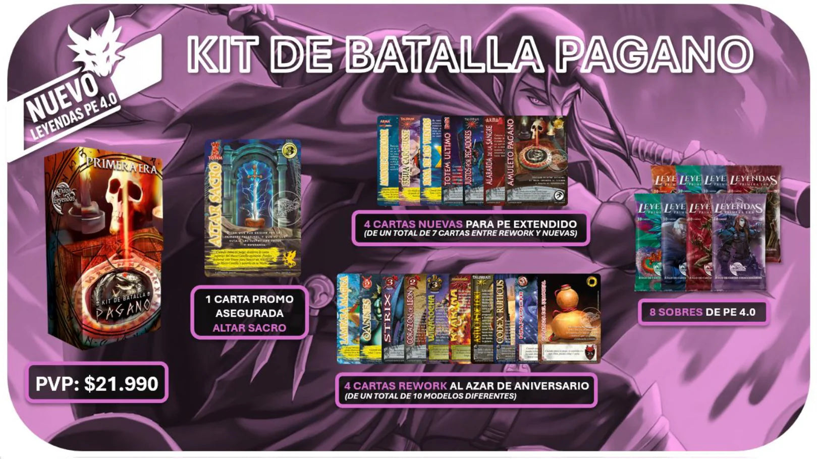 Kit Batalla Leyendas 4.0 Pagano | Devastation Store