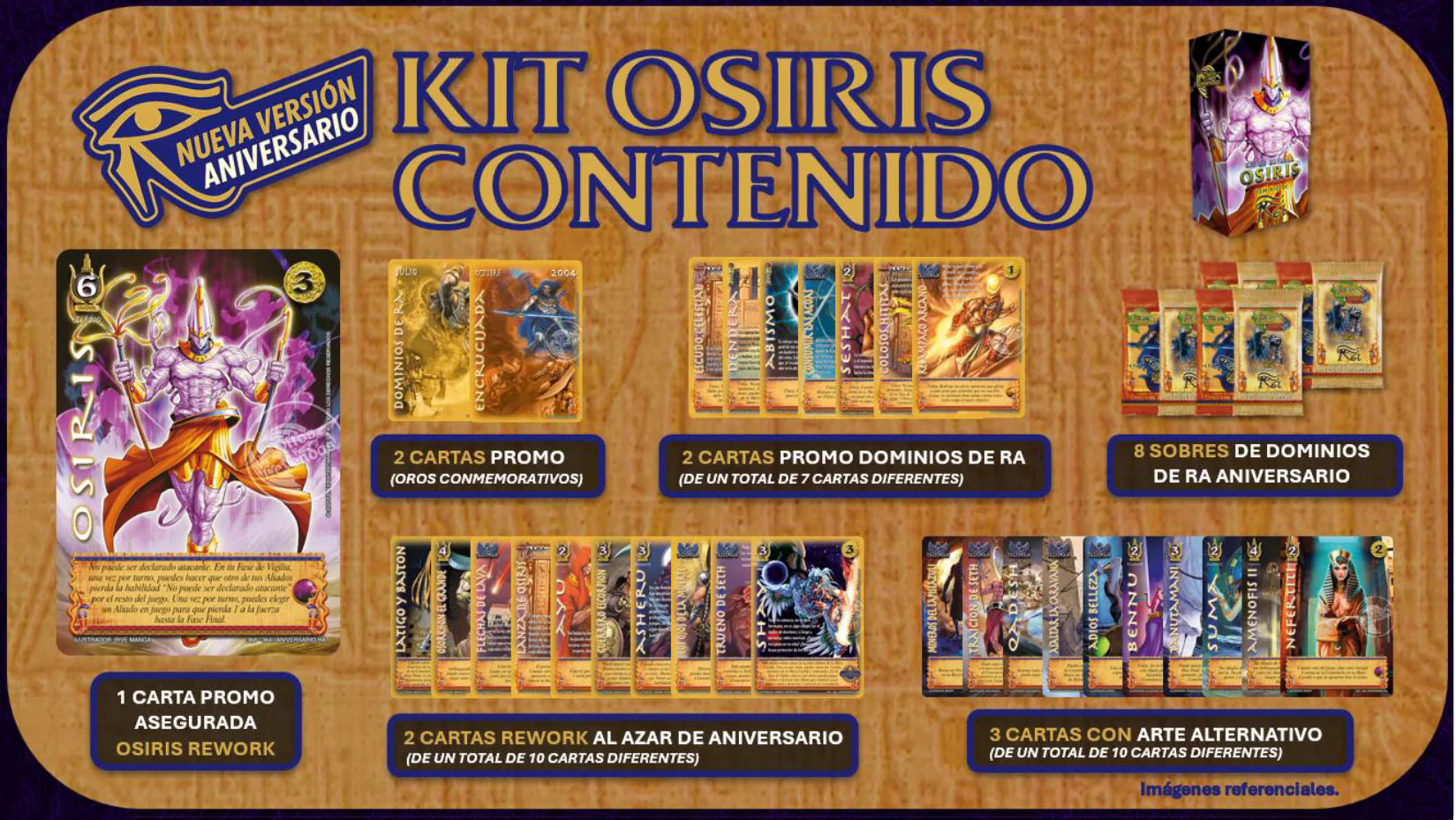 Kit de Batalla Dominios de Ra, Osiris | Devastation Store
