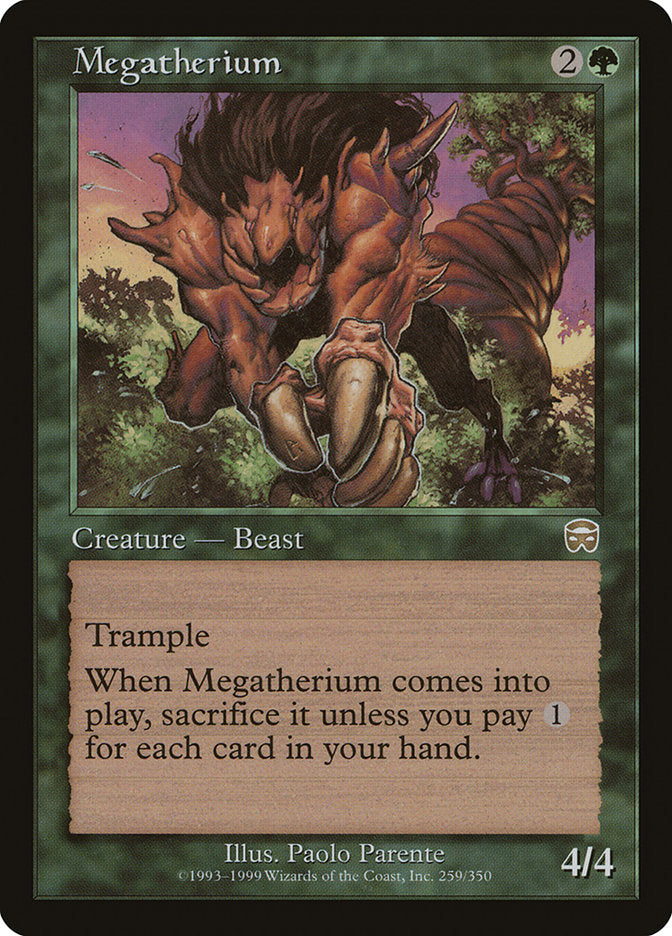 Megatherium [Mercadian Masques] | Devastation Store