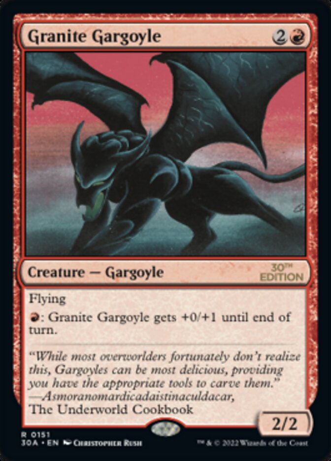 Granite Gargoyle [30th Anniversary Edition] | Devastation Store