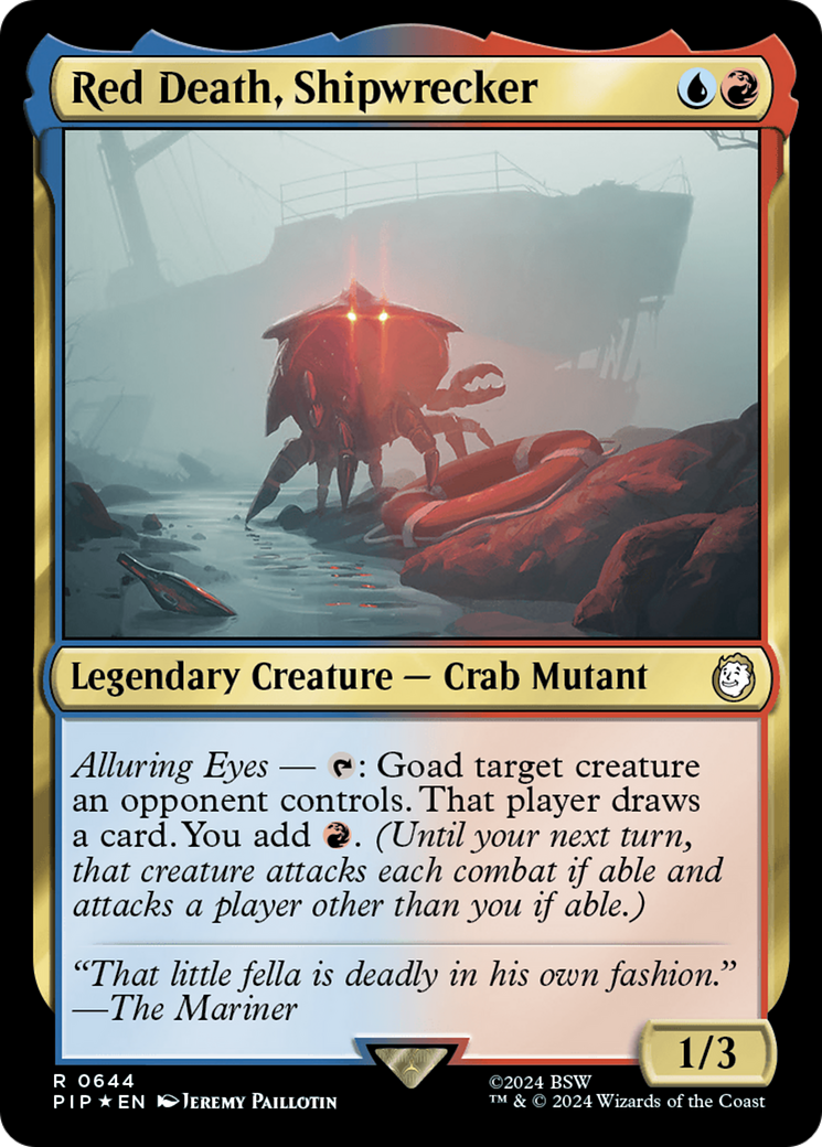 Red Death, Shipwrecker (Surge Foil) [Fallout] | Devastation Store