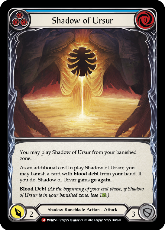 Shadow of Ursur [MON156] 1st Edition Normal - Devastation Store | Devastation Store