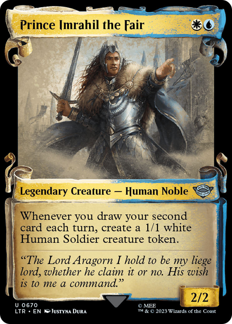 Prince Imrahil the Fair [The Lord of the Rings: Tales of Middle-Earth Showcase Scrolls] | Devastation Store