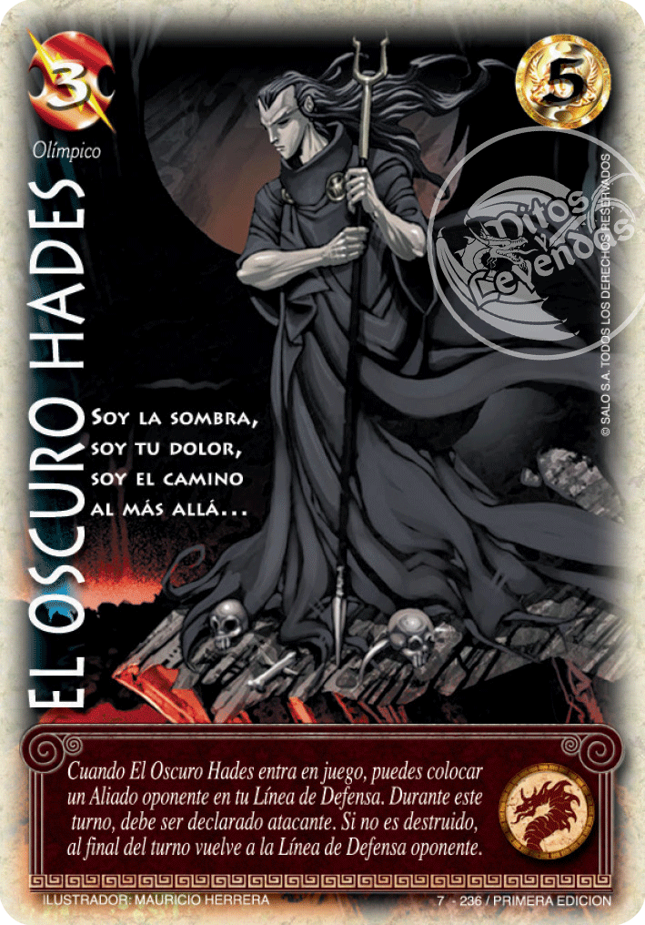 El Oscuro Hades, Leyendas - Devastation Store | Devastation Store