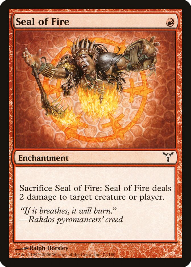 Seal of Fire [Dissension] - Devastation Store | Devastation Store