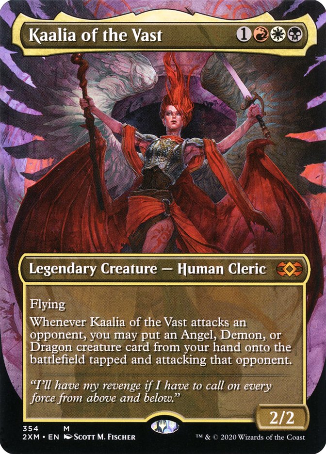 Kaalia of the Vast (Toppers) [Double Masters Extended Art] | Devastation Store