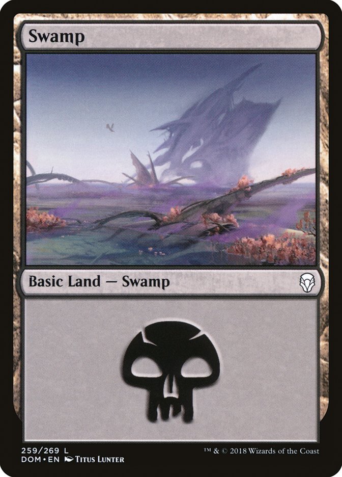 Swamp (259) [Dominaria] - Devastation Store | Devastation Store