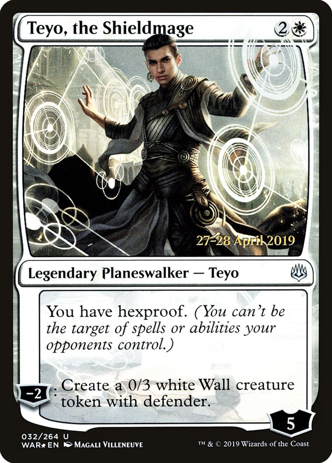 Teyo, the Shieldmage  [War of the Spark Prerelease Promos] | Devastation Store