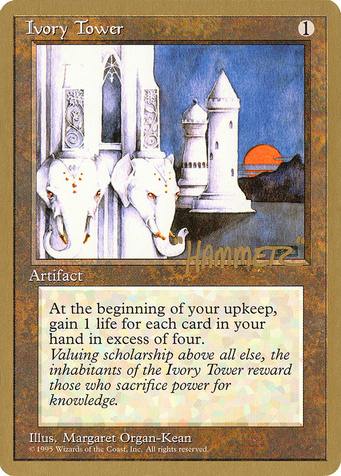 Ivory Tower (Shawn "Hammer" Regnier) [Pro Tour Collector Set] | Devastation Store